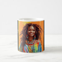 Hübsches Mädchen Guten Morgen Schöne Tasse