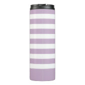 hübsches Mädchen mit rosa Bug Thermosbecher (Rückseite)