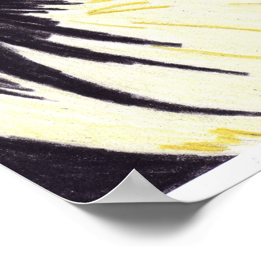 Hübsches Mädchen Poster (Ecke)