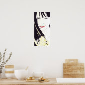 Hübsches Mädchen Poster (Küche)