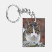 Hübsches Mädchen Schlüsselanhänger (Vorderseite links)