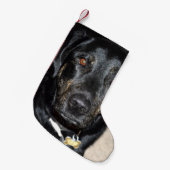 Hübsches Mädchen-Spritzen Kleiner Weihnachtsstrumpf (Vorderansicht (hängend))