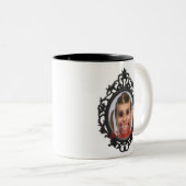 Hübsches Mädchen Zweifarbige Tasse (VorderseiteRechts)