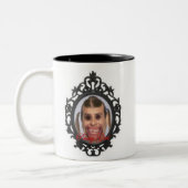 Hübsches Mädchen Zweifarbige Tasse (Links)