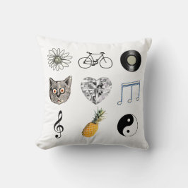 hübsches mädchenhaftes Dekor Kissen