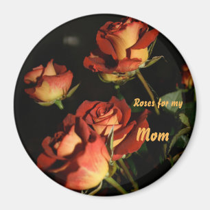 Hübsches Magnet für Rot und Gelb Rosen