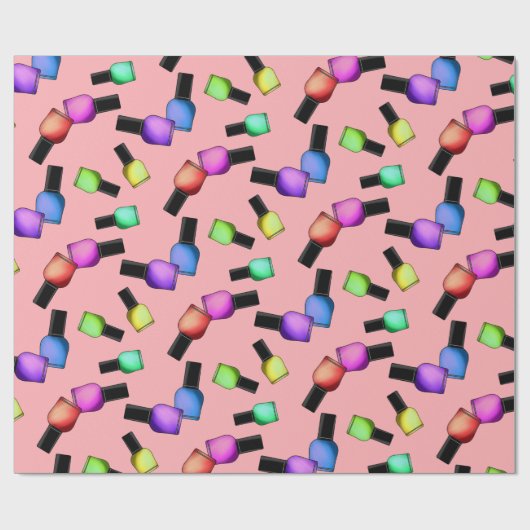 Hübsches Makeup Geschenkpapier (Flach)