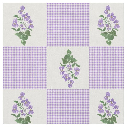 Hübsches malvenfarbenes Imitat-Patchwork-süße Stoff (Nahaufnahme)