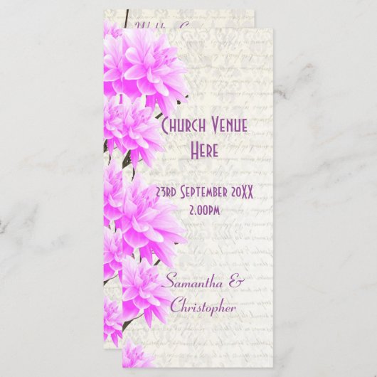 Hübsches Maulwurfsfest Programm (Vorne/Hinten)