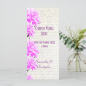 Hübsches Maulwurfsfest Programm (Stehend Vorderseite)