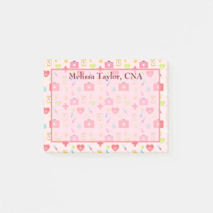 Hübsches medizinisches Thema Post-it Klebezettel