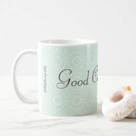 Hübsches Minzmuster Gute Kaffee-Tasse Kaffeetasse