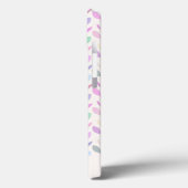 Hübsches Mittelalter Moderne Blätter Case-Mate iPhone Hülle (Rückseite / Links)