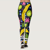 Hübsches Modedesign Fruchtmuster l Colorful Leggings (Rückseite)