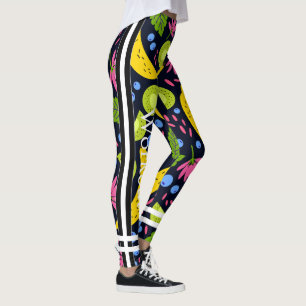 Hübsches Modedesign Fruchtmuster l Colorful Leggings