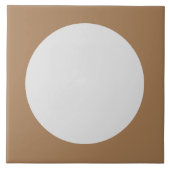 Hübsches, modernes Polka dot pattern Tile Fliese (Vorderseite)