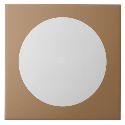 Hübsches, modernes Polka dot pattern Tile Fliese (Vorderseite)