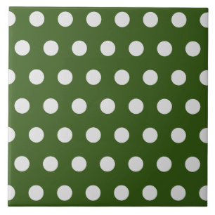 Hübsches, modernes Polka dot pattern Tile Fliese