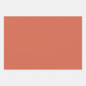 Hübsches Mohnmuster für die Blume Geschenkpapier Set (Vorderseite 3)