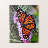 Hübsches Monarch Butterfly-Foto Puzzle (Vertikal)