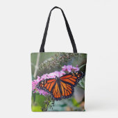 Hübsches Monarch Butterfly-Foto Tasche (Rückseite)