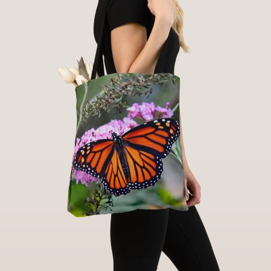 Hübsches Monarch Butterfly-Foto Tasche (Von Nahem)