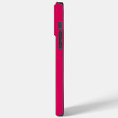 Hübsches Monogramm Case-Mate iPhone Hülle (Rückseite / Links)