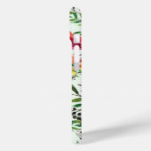 Hübsches Monogramm für die leuchtende Aquarellfarb Case-Mate iPhone Hülle (Rückseite / Links)