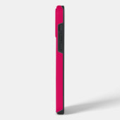 Hübsches Monogramm iPhone Hülle (Linke Seite)