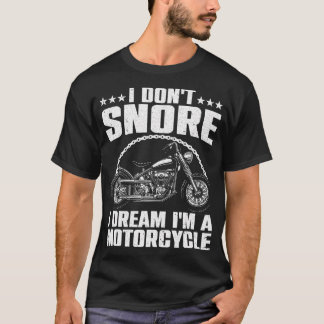 Hübsches Motorrad für Männer Vater Fahrradfahrer T-Shirt