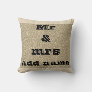 Hübsches mr und mrs Kissen
