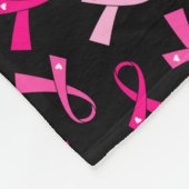 Hübsches Multirosa Brustkrebs-Flachbildschirm-Must Fleecedecke (Ecke)