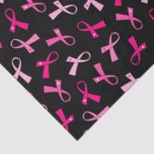 Hübsches Multirosa Brustkrebs-Flachbildschirm-Must Seidenpapier (Detail)