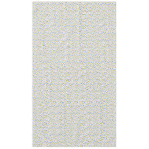 Hübsches Muster der "White Daisies" auf "Blue" Tischdecke