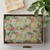 Hübsches Muster für Vintage Flora-Rose Seidenpapier (Geschenk)