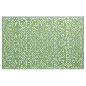Hübsches Muster handgezeichnet grün Stoff (Fat Quarter (45,7 x 55,9 cm))