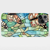 Hübsches Muster handgezogener Grünwald hübsch iPhone Hülle (Rückseite (Horizontal))
