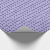 Hübsches Muster in Lavendel 2 Geschenkpapier (Ecke)