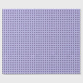 Hübsches Muster in Lavendel 2 Geschenkpapier (Flach)