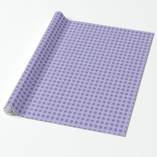 Hübsches Muster in Lavendel 2 Geschenkpapier (Ungerollt)