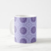 Hübsches Muster in Lavendel 2 Kaffeetasse (Vorderseite Links)