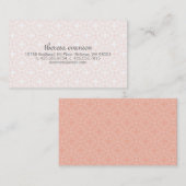 Hübsches Muster-nennende Karte (Vorne/Hinten)