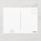 Hübsches Muster Postkarte (Rückseite)