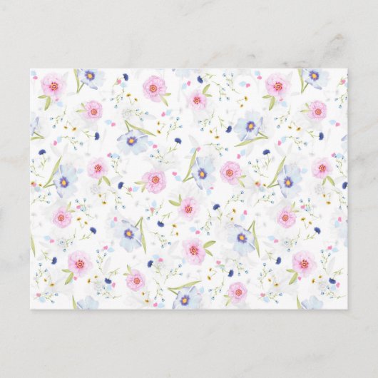Hübsches Muster Postkarte (Vorderseite)