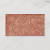 Hübsches Muster Visitenkarte (Rückseite)