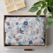 Hübsches Musterpapier für Blumenmuster Seidenpapier (Geschenk)