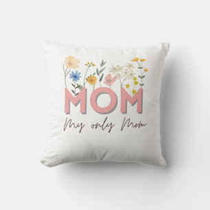 Hübsches Muttertags-Kissen Geschenk für Mama Hom Kissen