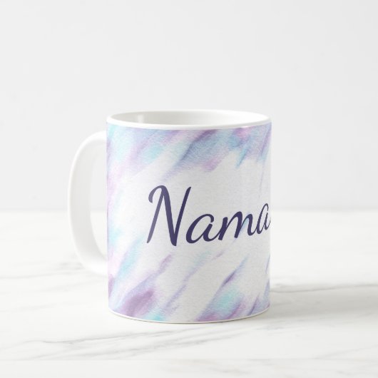 Hübsches Namaste Kaffeetasse (Vorderseite Links)