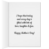 Hübsches Niece zum Muttertag (Innen (Rechts))