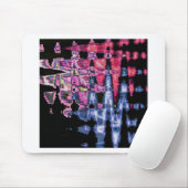 Hübsches Niedliches Lila, Aschgrau und Schwarz Mousepad (Mit Mouse)